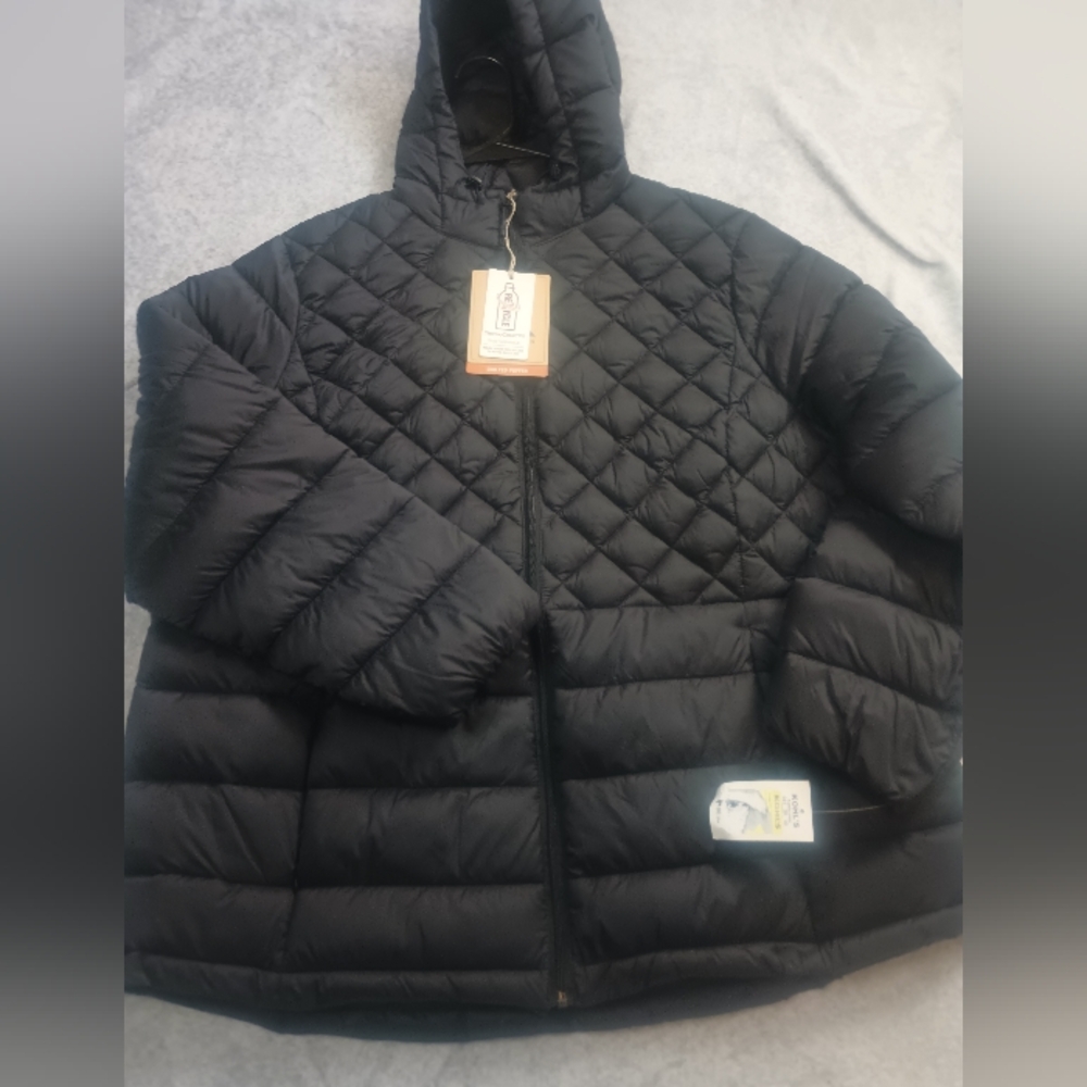 Men's XXL zero exposure puffer jacket